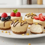 High Protein Healthy Cheesecake Bites