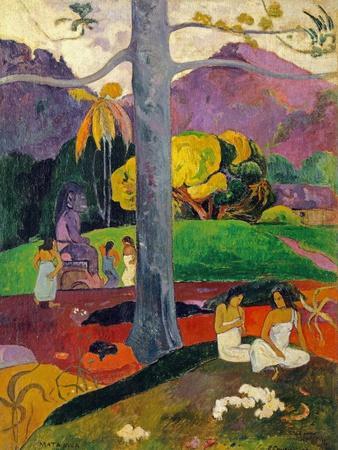 In Olden Times, Mata Mua, 1892 - Giclee Print, 12x16