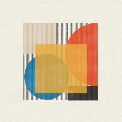 Midcentury Modern Object No2 - Giclee Print, 16x16