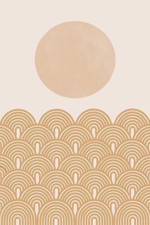 Retro Summer - Giclee Print, 12x18