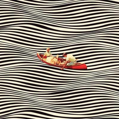 The Real Boat Trip - Giclee Print, 16x16